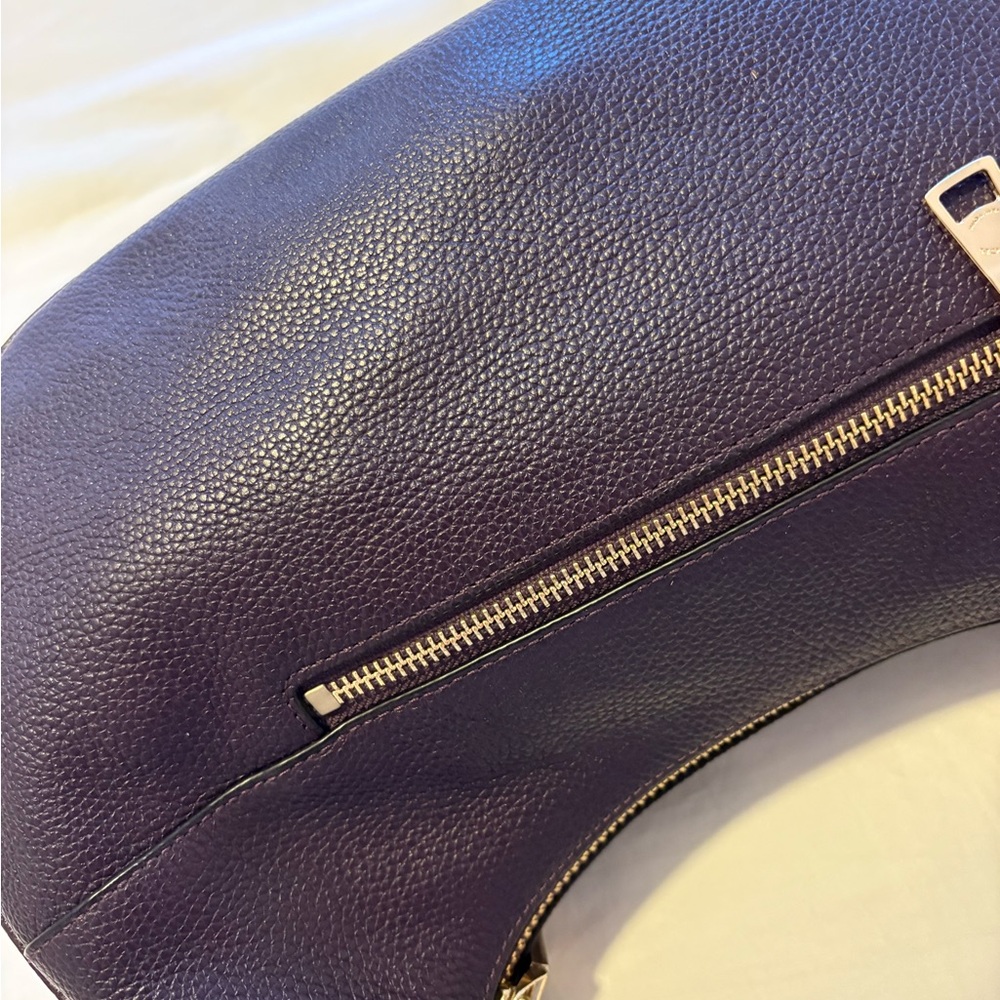 Coach Hobo bag in deep plum purple - Picture 5 of 5